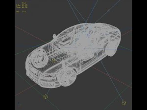 vehicle - audi car 14 3D Model