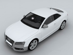 vehicle - audi car 15 3D Модель