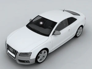 vehicle - audi car 15 3D Model