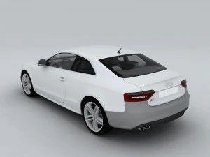 vehicle - audi car 15 3D Model