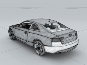 vehicle - audi car 15 3D 모델