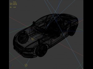 vehicle - audi car 15 3D 모델