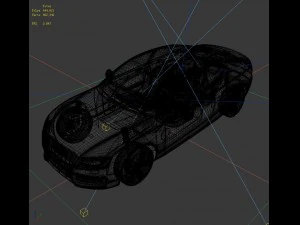 vehicle - audi car 15 3D Model