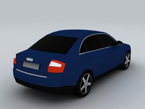 vehicle - audi car 16 3D मॉडल