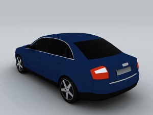 vehicle - audi car 16 3D मॉडल