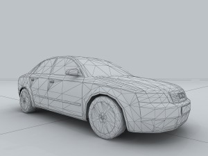 vehicle - audi car 16 3D मॉडल