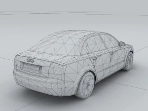 vehicle - audi car 16 3D Model