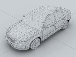 vehicle - audi car 16 3D मॉडल