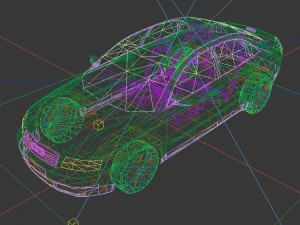 vehicle - audi car 16 3D मॉडल