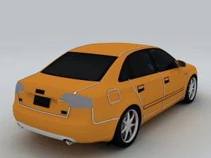 vehicle - audi car 20 3D Model