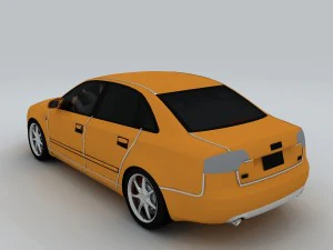 vehicle - audi car 20 3D Model