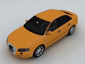 vehicle - audi car 20 3Dモデル