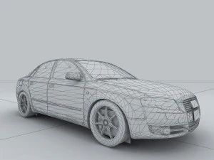 vehicle - audi car 20 3D Model