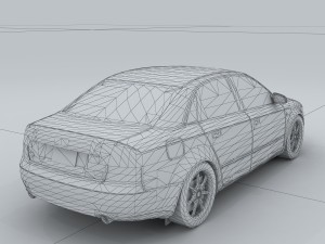 vehicle - audi car 20 3Dモデル