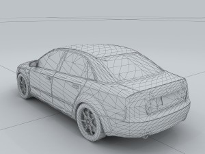 vehicle - audi car 20 3Dモデル