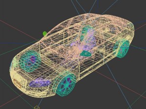 vehicle - audi car 20 3Dモデル