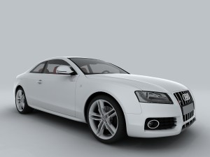 vehicle - audi car 111 3D Model