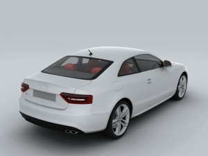 vehicle - audi car 111 3D Модель