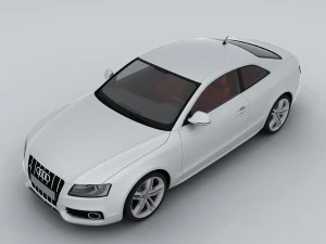 vehicle - audi car 111 3D Model