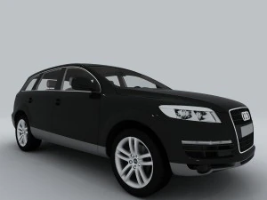 vehicle - audi car q7 3D Model