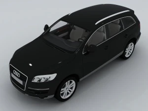 vehicle - audi car q7 3D Model