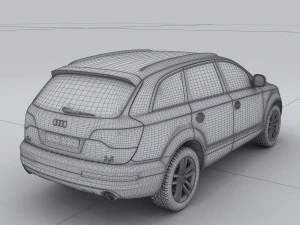 vehicle - audi car q7 3D Model