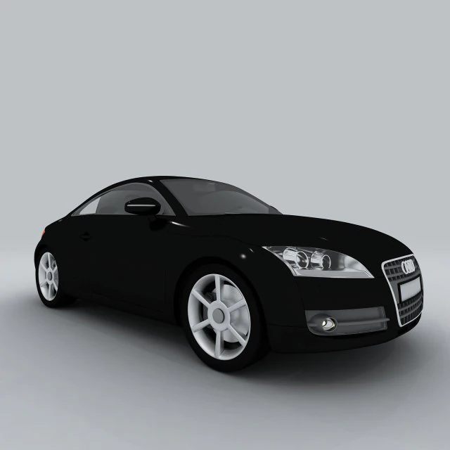 vehicle - audi car tt 3D Model .c4d .max .obj .3ds .fbx .stl .blend 