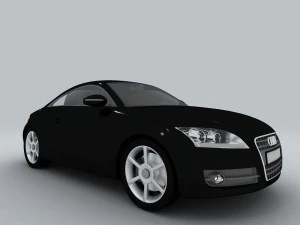 vehicle - audi car tt 3D Model