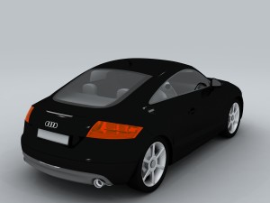 vehicle - audi car tt 3D मॉडल