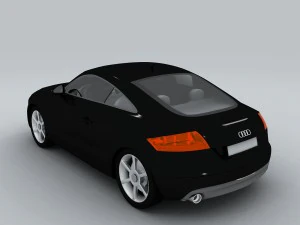 vehicle - audi car tt 3D Model