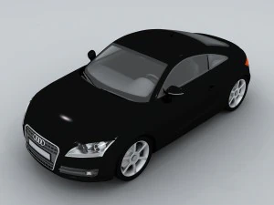 vehicle - audi car tt 3D Model