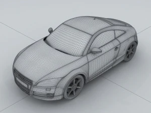 vehicle - audi car tt 3D Model