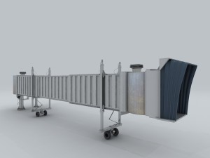 vehicle - boarding passage Modèle 3D
