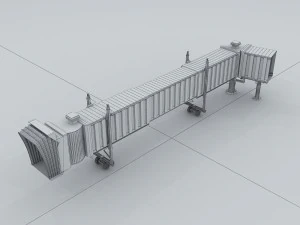 vehicle - boarding passage 3D Model