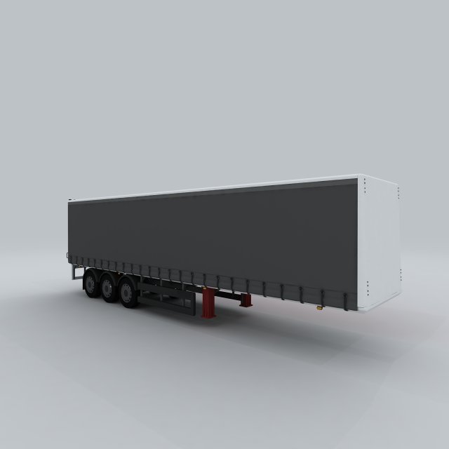 vehicle - card compartment 01 Model 3D .c4d .max .obj .3ds .fbx .stl .blend