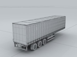 vehicle - card compartment 01 Model 3D