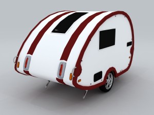 vehicle - card compartment 04 3D 모델