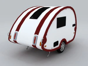 vehicle - card compartment 04 3D Model