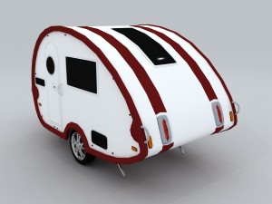vehicle - card compartment 04 3D 모델