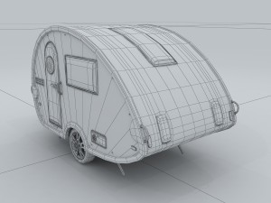 vehicle - card compartment 04 3D 모델