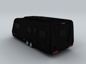 vehicle - card compartment 05 3D Model