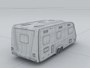 vehicle - card compartment 05 3D Model