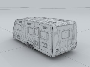 vehicle - card compartment 05 3D Model
