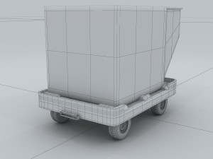 vehicle - card compartment 07 Modello 3D