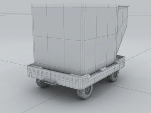 vehicle - card compartment 07 3D Model