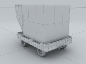 vehicle - card compartment 07 Modello 3D