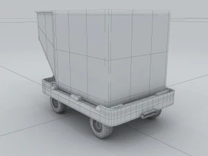 vehicle - card compartment 07 3D Model