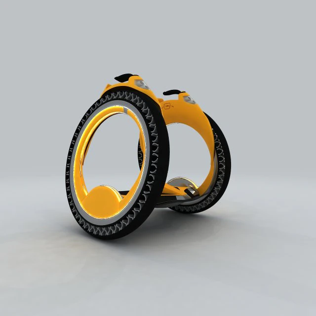 vehicle - concept motorcycle 3D Model .c4d .max .obj .3ds .fbx .stl .blend