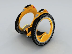vehicle - concept motorcycle 3D Model