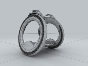 vehicle - concept motorcycle 3D 모델